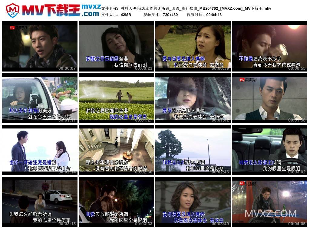 林胜天-叫我怎么能够无所谓_国语_流行歌曲_MB204762